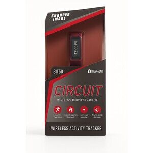 Sharper Image- SIT50 Fitness Circuit Activity Tracker Bluetooth- Pink - NIP New